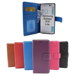New Standcase Wallet Samsung Galaxy S10 Lite (G770F) Röd