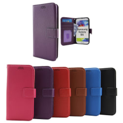 New Standcase Wallet Samsung Galaxy S5 (G900F/G903F) Lila
