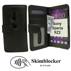 Skimblocker Plånboksfodral Sony Xperia XZ2 (H8266)