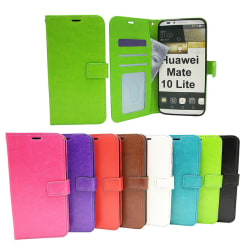 Crazy Horse Wallet Huawei Mate 10 Lite Brun