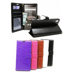 Crazy Horse Wallet Sony Xperia Z5 Premium (E6853) Svart
