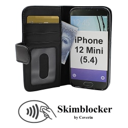 Skimblocker Plånboksfodral iPhone 12 Mini (5.4)