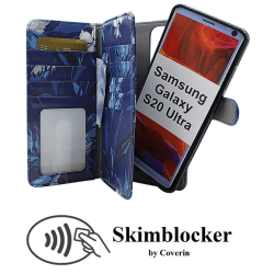 Skimblocker XL Magnet Designwallet Samsung Galaxy S20 Ultra