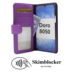 Skimblocker Plånboksfodral Doro 8050 Lila