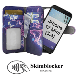 Skimblocker XL Magnet Designwallet iPhone 12 Mini (5.4)