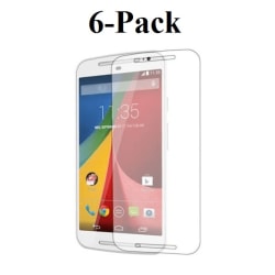 6-Pack Skärmskydd Motorola Moto G 2 (XT1068)