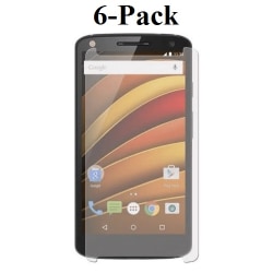 6-Pack Skärmskydd Motorola Moto X Force