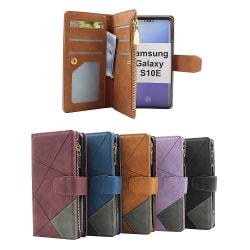XL Standcase Lyxfodral Samsung Galaxy S10e (G970F) Brun