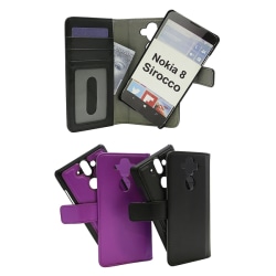 Skimblocker Magnet Wallet Nokia 8 Sirocco Lila
