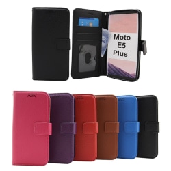New Standcase Wallet Motorola Moto E5 Plus Hotpink