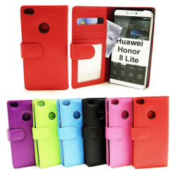 Plånboksfodral Huawei Honor 8 Lite Hotpink