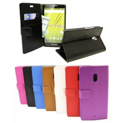 Standcase wallet Motorola Moto X Play Hotpink