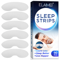 90pc Sleep Strip Mundtape Avanceret blid Mundtape til Bett one size