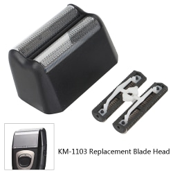 Razor Replacement Blade Head For Km-1103 Mesh Blade Net Shaving Black onesize