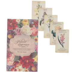Botanisk blomma Oracle Card Tarot Botanisk inspiration Divina Multicolor one size