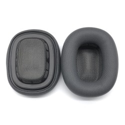 1 par hodetelefoner som erstatter øreputer for AirPods Max Wireless Black 1Pair