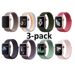 3-pack Apple Watch Armband - 38/40/41mm