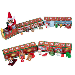 Christmas Blind Box Atmosphere Toy Christmas Present Train Box