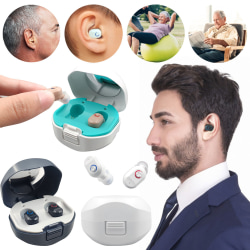 Laddningsbar digital hörapparat Laddningsfodral Case Skin Color