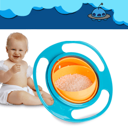 Roterande baby 360 grader Rotera spillsäker servis Blue