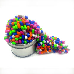 Ferritspackel, över 500 färgglada svaga ferritstenar, tillfredsställande fidget toys för kontor och skrivbordsleksaker för vuxna