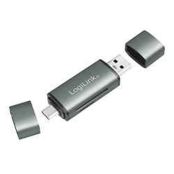 LOGILINK CR0043 - USB 3.2 (GEN1) SD- OCH MICROSD-KORTLÄSARE IN
