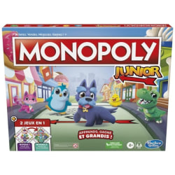 Monopol Junior 2 i 1 - Brädspel för barn