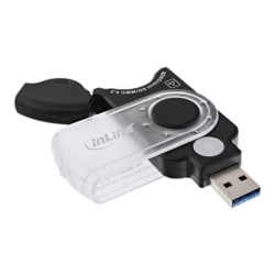 InLine allt-i-ett-kortadapter (MMC, SD, RS-MMC, MMCmobile, microSD, MMCplus, SDHC, microSDHC, SDXC, microSDXC) USB 3.0