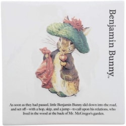 Beatrix Potter Väggplakett, Keramik, Flerfärgad, One Size