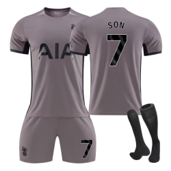 23-24 nye Tottenham borte treningsdrakt jersey sportsklær NO.7 SON 28