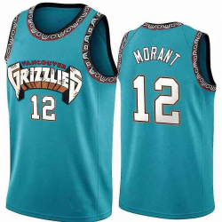 New Season Grizzlies Morant Brodered City Edition Jersey M
