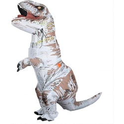 Dinosaurkostyme for voksen oppblåsbar T-rex Dinosaurkostyme Air Blow Up Dino-kostyme Morsom Halloween-kostyme Cosplay Fancy Dress