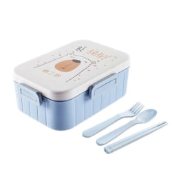 Tecknad Lunchbox för barn Mikrovågsugn Bärbar servis