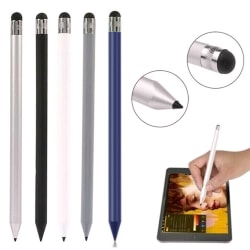 Universal Pekskärm Ritning Stylus Penna iPad Kapacitiv Penna silver