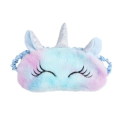 Unicorn Sleeping Eye Mask för Childern Cartoon Sleep Eye Band light blue