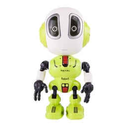 Kid Intelligent Recording Tala Robot Manuell Deformation Robot pink green