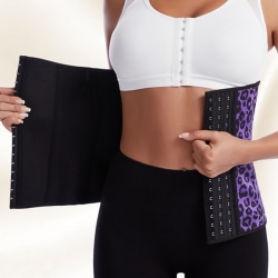 Dam waist trainer Shapewear Korsett Belly Belly Fitness purple S