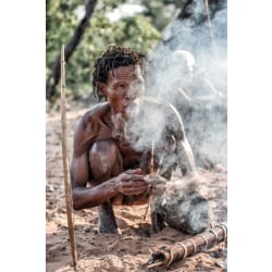 Bushmen: Hunters And Gatherers Poster 21x30 cm
