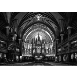 Notre-Dame Basilica Of Montreal Poster 21x30 cm