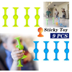 9 st pop-sugare dart leksak kasta spel trickshot stick cup spel