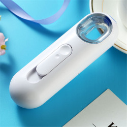 Face Mist Cooling Spray Mister Mini Facial Steamer Atomization White