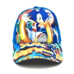 Sonic The Hedgehog basebollkeps Cap solskyddsmössa för barn C
