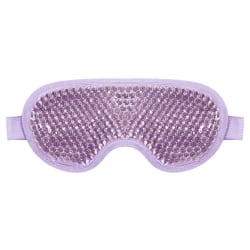 Ögonmask Återanvändbara pärlor Ice Pack Varm kall terapi för svullna ögon Purple