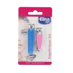 Nagelklippare Elina 2-Pack (Blå/Rosa) multifärg