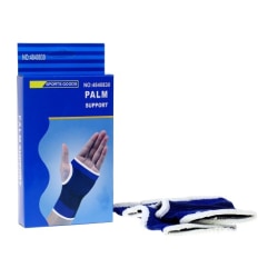 Elastisk håndledsbeskyttelse / håndledsstøtte (BLÅ) Blue one size