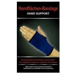 Elastiskt Handledsskydd / Handledsstöd - 1-Pack (BLÅ) Blå one size