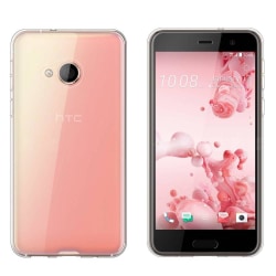 Colorfone HTC U-Play cover (läpinäkyvä) Transparent