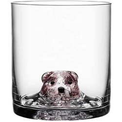 460 ml 3D djur/husdjur kristallglaskopp, ovanligt unikt glas te kaffekoppar resemuggar Söt kattkopp