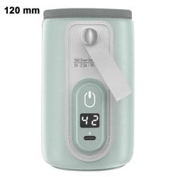 USB bärbar flaskvärmare, snabbladdning och exakt uppvärmning, 120mm