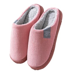 Womens Cotton House Mules Tofflor Inomhus Mysigt Memory Foam 36-37